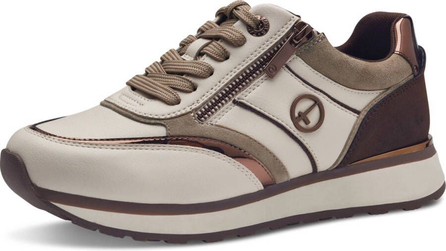 Tamaris Lage Damessneaker 1-23726-43 387 Dames M2373943 Chocolade
