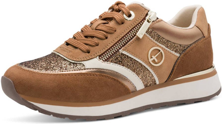 Tamaris Lage Damessneaker 1-23726-43 3A2 Dames M2373943 bruin