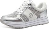 Tamaris Lage Damessneaker 1-23727-42 948 Dames Vegan M2372742 - Zilver