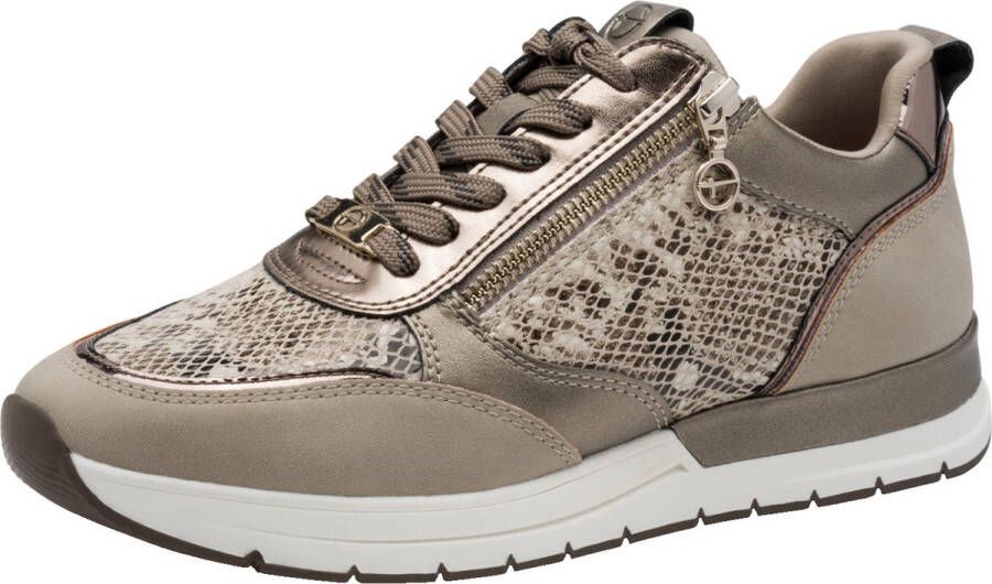 Tamaris lage damessneaker 1-23732-41 393 dames veganistisch M2373241 grijs