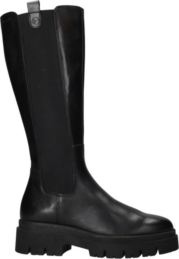 Tamaris damesleren laarzen 1-25608-41 001 Long Boot M2560841 zwart
