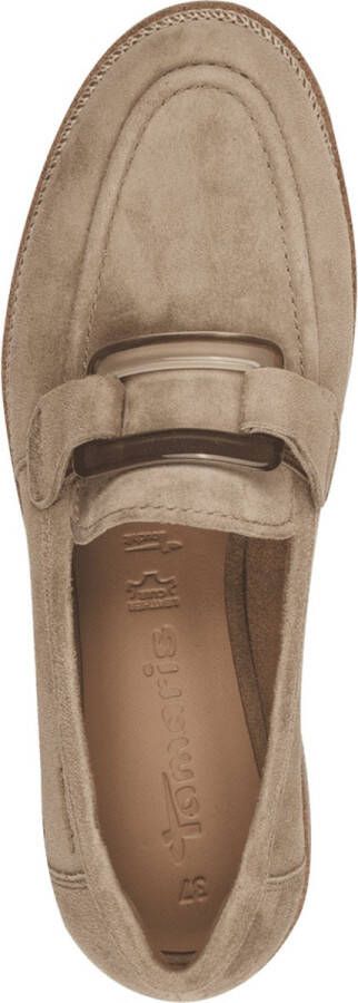 Tamaris leren damesschoenen 1-24722-43 400 damesschoenen M2472243 beige