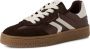 Tamaris leren damestrainers 1-23723-44 323 Lage damesschoen M2372344 Bruin - Thumbnail 1