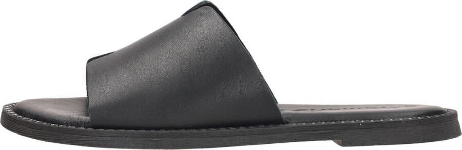 Tamaris Elegante Leren Slipper Black Dames