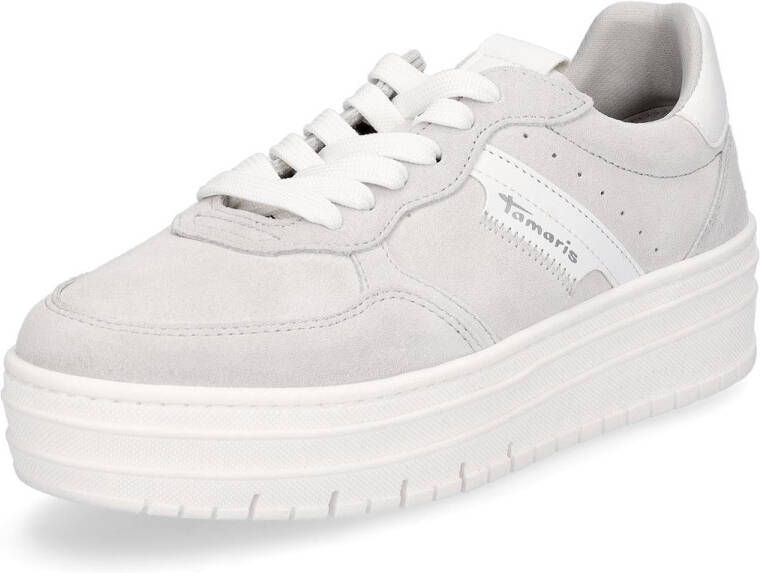 Tamaris Low Top Sneaker 1-23773-43 204 Damesschoenen M2377343 grijs