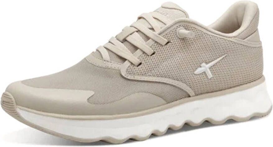 Tamaris NOWANA damestrainers 1-23700-44 418 lage damesschoenen vegan beige