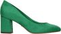 Tamaris Groene suède vegan pumps Green Dames - Thumbnail 1