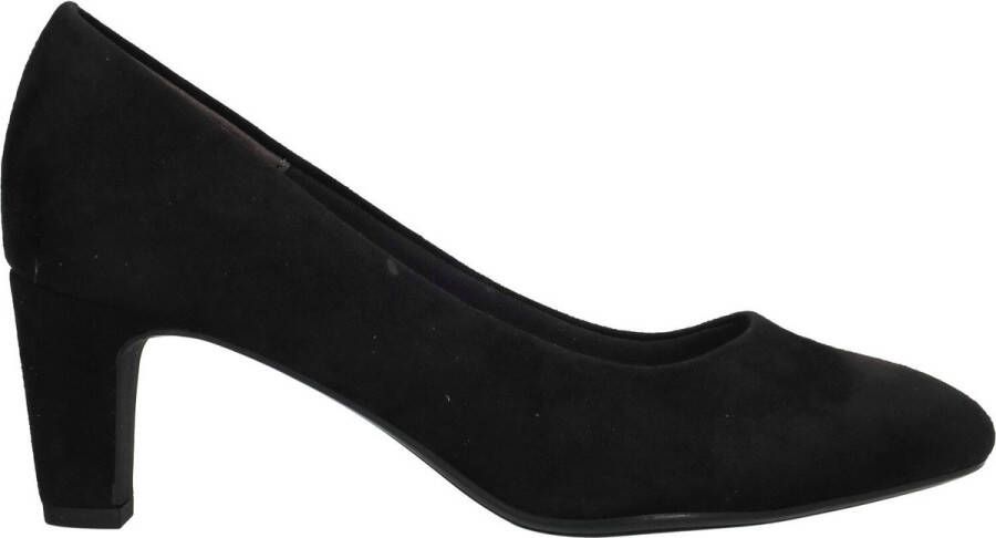 Tamaris Stijlvolle Zwarte Vegan Suède Pump Black Dames