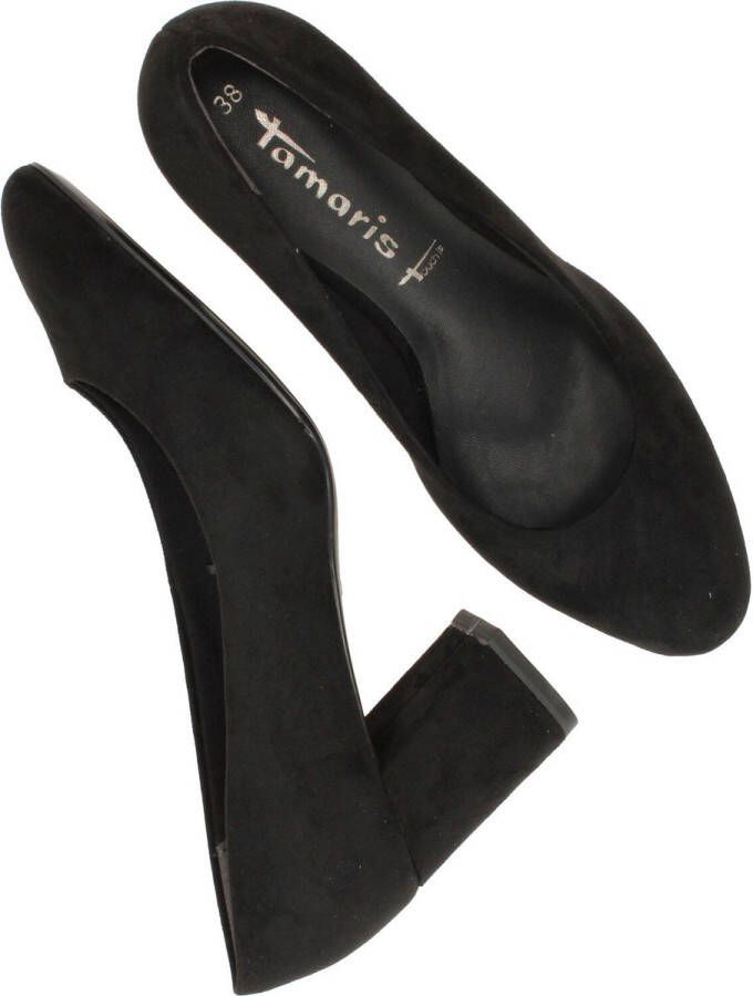 Tamaris Elegante Zwarte Vegan Pump Black Dames