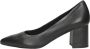 Tamaris Leren pump met 6 5 cm hak Black Dames - Thumbnail 1