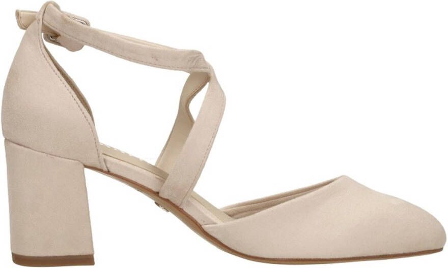 Tamaris Gesppumps avendschoen feestelijke schoen blokhak met verstelbare band - Foto 3