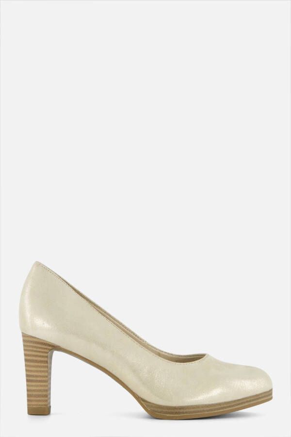 Tamaris Pumps beige Leer