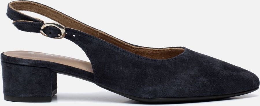 Tamaris Pumps blauw Leer Dame