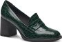 Tamaris Groene Krokodillenprint Pump Green Heren - Thumbnail 1