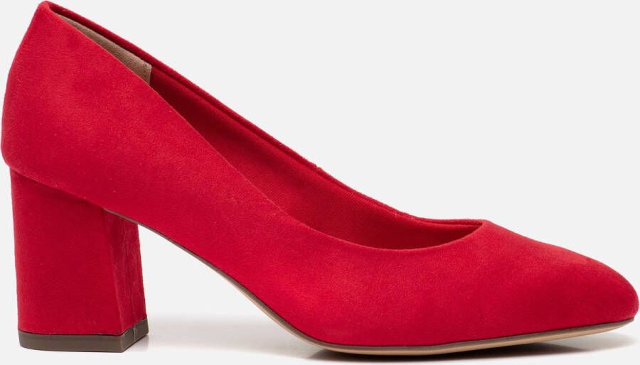 Tamaris Pumps rood Textiel Dame