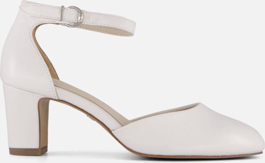 Tamaris leren pumps 1-22401-42 117 dames damesschoenen M2240142 White Leather