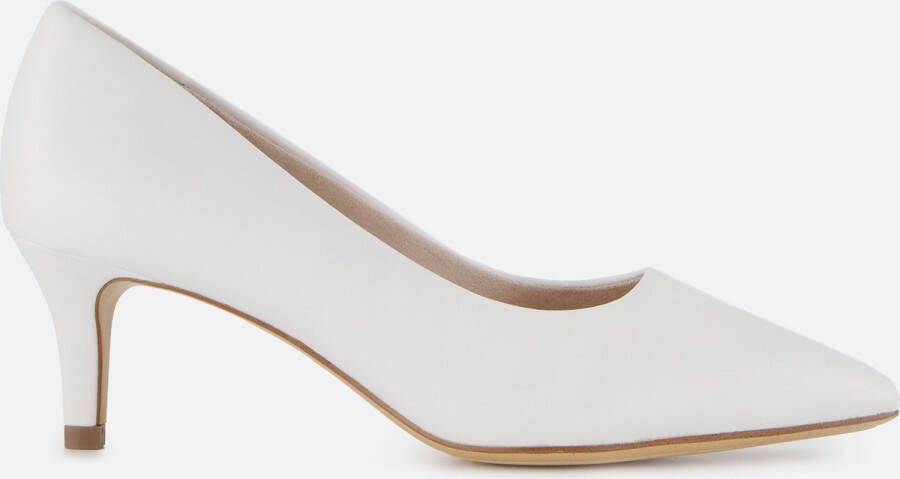 Tamaris Witte Elegante Gesloten Pumps White Dames