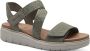 Tamaris Sandalen zomerschoen sandaal plateauhak met klittenbandsluiting - Thumbnail 8
