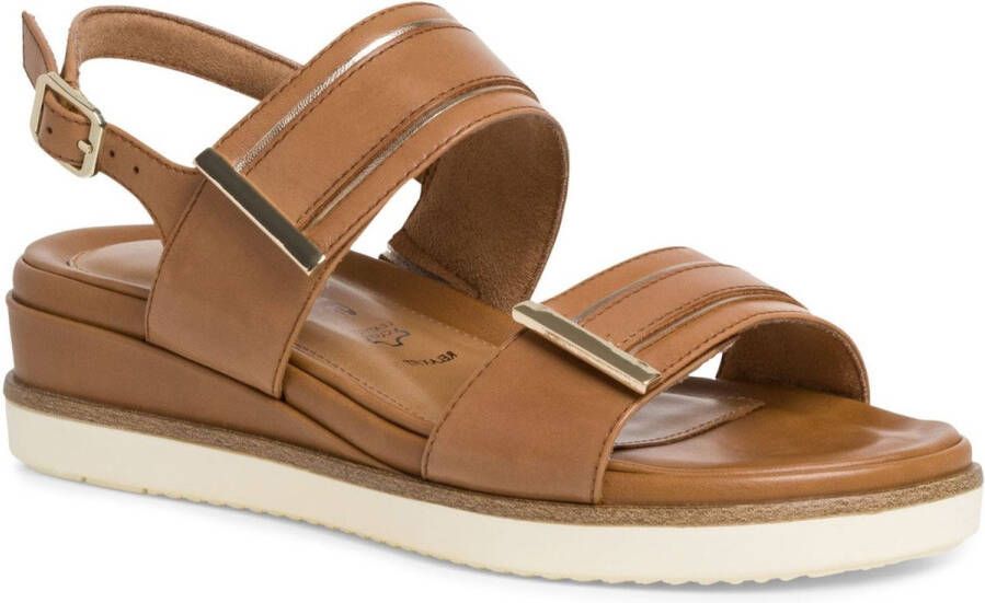 Tamaris Pure Relax Witte Sandaal Uitneembare Zolen - Foto 4