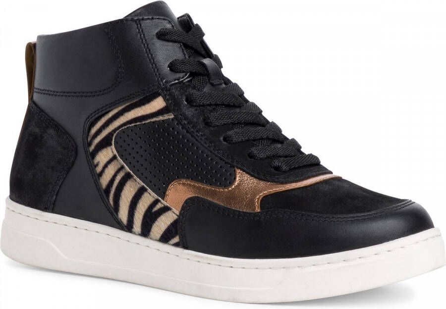 Tamaris Veterboots zwart Leer 172401 Dames