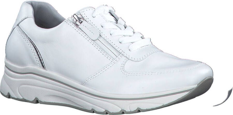 Tamaris Witte Zilveren Sneakers Dames Schoenen White Dames