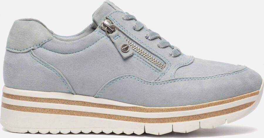 Tamaris PureRelax sneakers blauw - Schoenen.nl