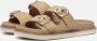 Tamaris Raffia Slippers beige Textiel Dames - Thumbnail 1