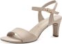 Tamaris sandaal 1-28028-42 400 damesschoenen veganistisch M22800842 beige - Thumbnail 1