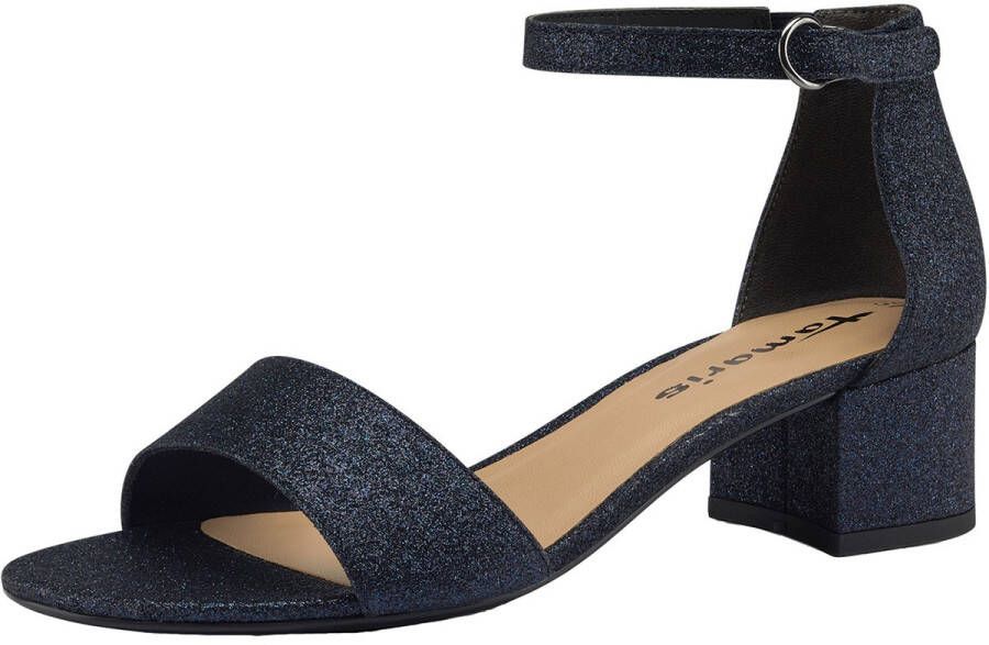 Tamaris sandaal 1-28295-42 892 damesschoenen M2820142 blauw glitter
