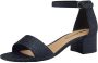 Tamaris sandaal 1-28295-42 892 damesschoenen M2820142 blauw glitter - Thumbnail 1