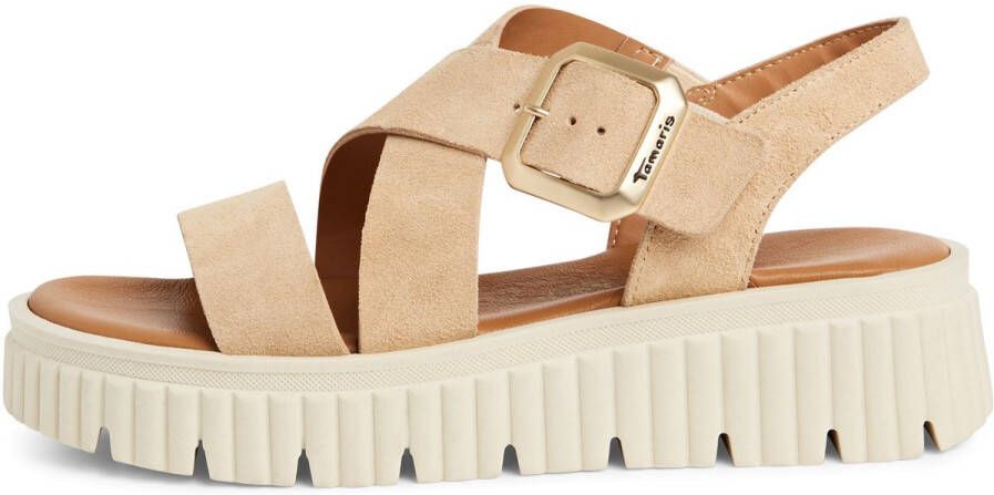 Tamaris Sandaal Beige Kleur Beiige)