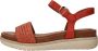 Tamaris dames sandalen met gouden details Extra comfort Memory Foam - Thumbnail 9