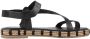 Tamaris Zomer Platte Sandalen Vrouwen Stijlvol Black Dames - Thumbnail 1
