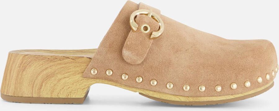 Tamaris Clogs met modieus sierriempje