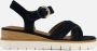 Tamaris leren muiltje 1-27135-42 001 damesschoenen slip-on M2713542 zwart - Thumbnail 10