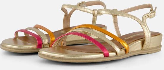 Tamaris Sandalen zomerschoen sandaal wig hak met smalle bandjes - Foto 2