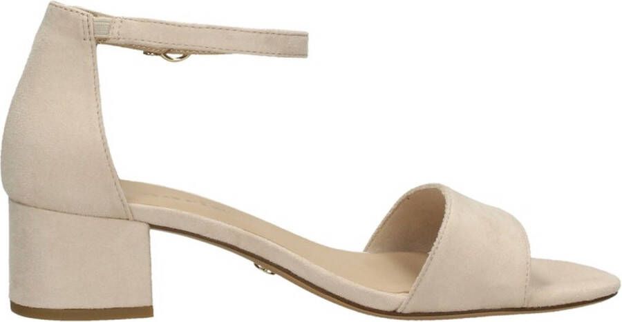 Tamaris Nude Vegan Zomer Sandalette met Harde Hiel Pink Dames