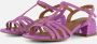 Tamaris Elegante paarse sandalette met trendy hak Purple Dames - Thumbnail 1