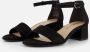 Tamaris Zwarte Casual Platte Sandalen Black Dames - Thumbnail 1