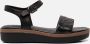Tamaris Sandalen zwart Leer Dames - Thumbnail 1