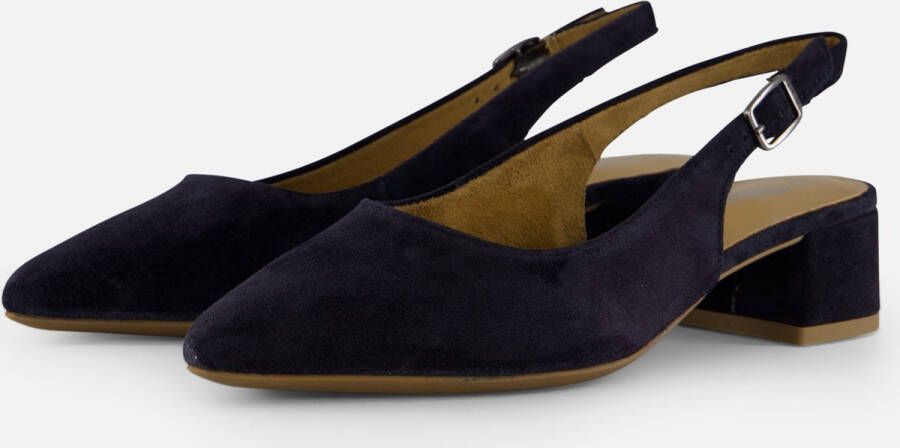 Tamaris Slingback pumps avondschoen zomerschoen blokhak met touch it-uitrusting