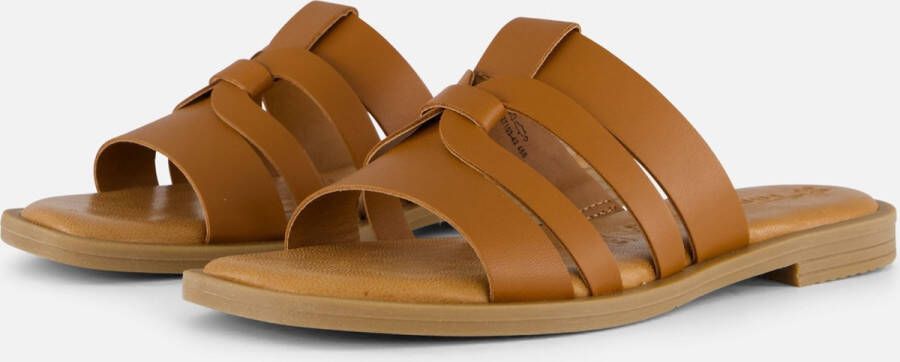 Tamaris Sleehaksandaaltjes zomerschoen sandaal sleehak met jute-beslag smalle vorm