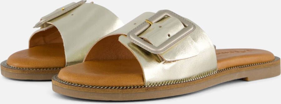 Tamaris slippers goud Dames