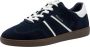 Tamaris Sneaker 1-23624-43 805 Dames Lage Damesschoenen Leer M2362443 marine - Thumbnail 1