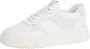 Tamaris Sneaker 1-23771-42 197 Dames Lage Damesschoenen Leer M2377142 wit - Thumbnail 6