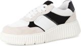 Tamaris Sneaker 1-23771-42 4A0 Dames Lage Damesschoenen M2377142 Ivory Comb - Beige