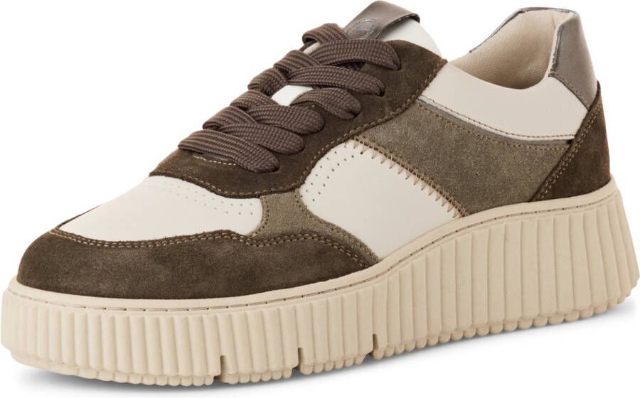 Tamaris Sneaker 1-23771-42 761 Damesschoenen Laag Top M2377142 Olijf