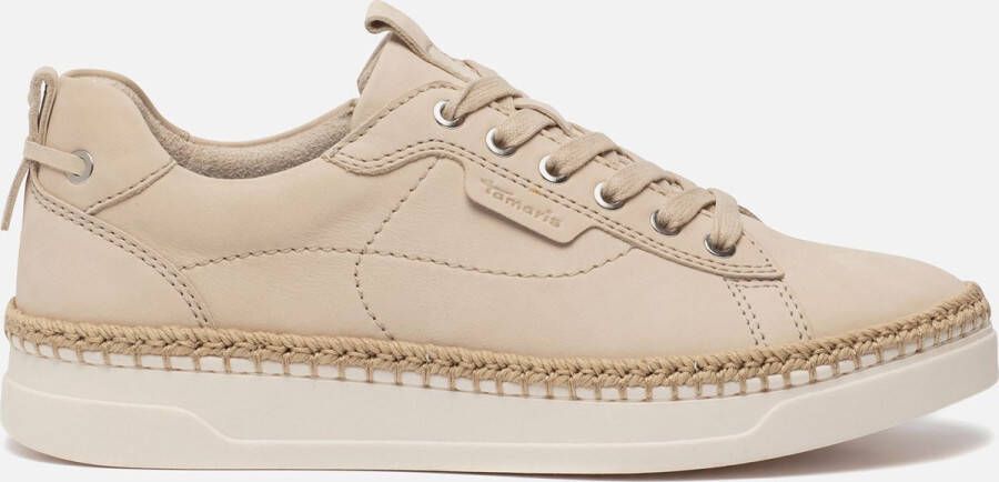 Tamaris Sneakers Beige Leer 101303 Dames Leer