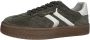 Tamaris leren damestrainers 1-23723-44 722 Lage damesschoen M2372344 Olijf - Thumbnail 5