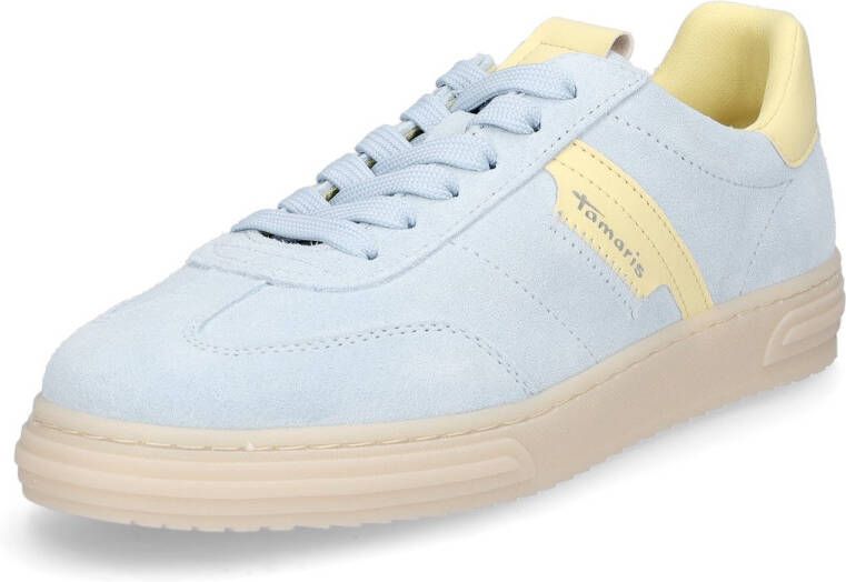 Tamaris Sneaker Lage Top Dames 1-23788-42 88A Damesschoenen M2378842 lichtblauw